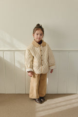 ［mon Atelier］Classic quilting jumper