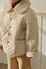 ［mon Atelier］Classic quilting jumper