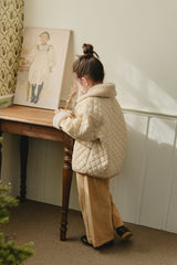 ［mon Atelier］Classic quilting jumper