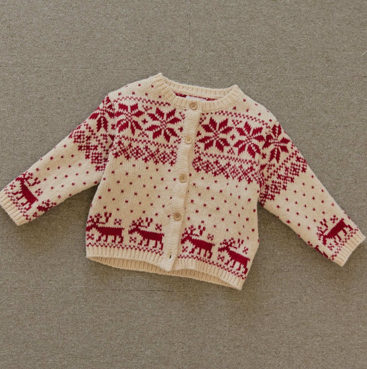 ［mon Atelier］Nordic cardigan