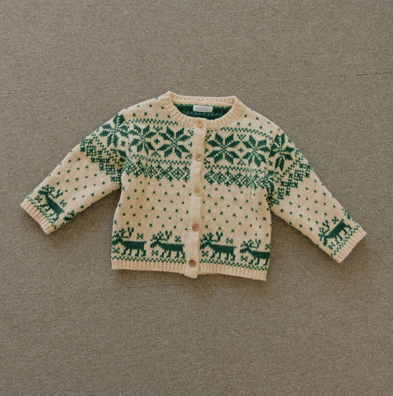 ［mon Atelier］Nordic cardigan