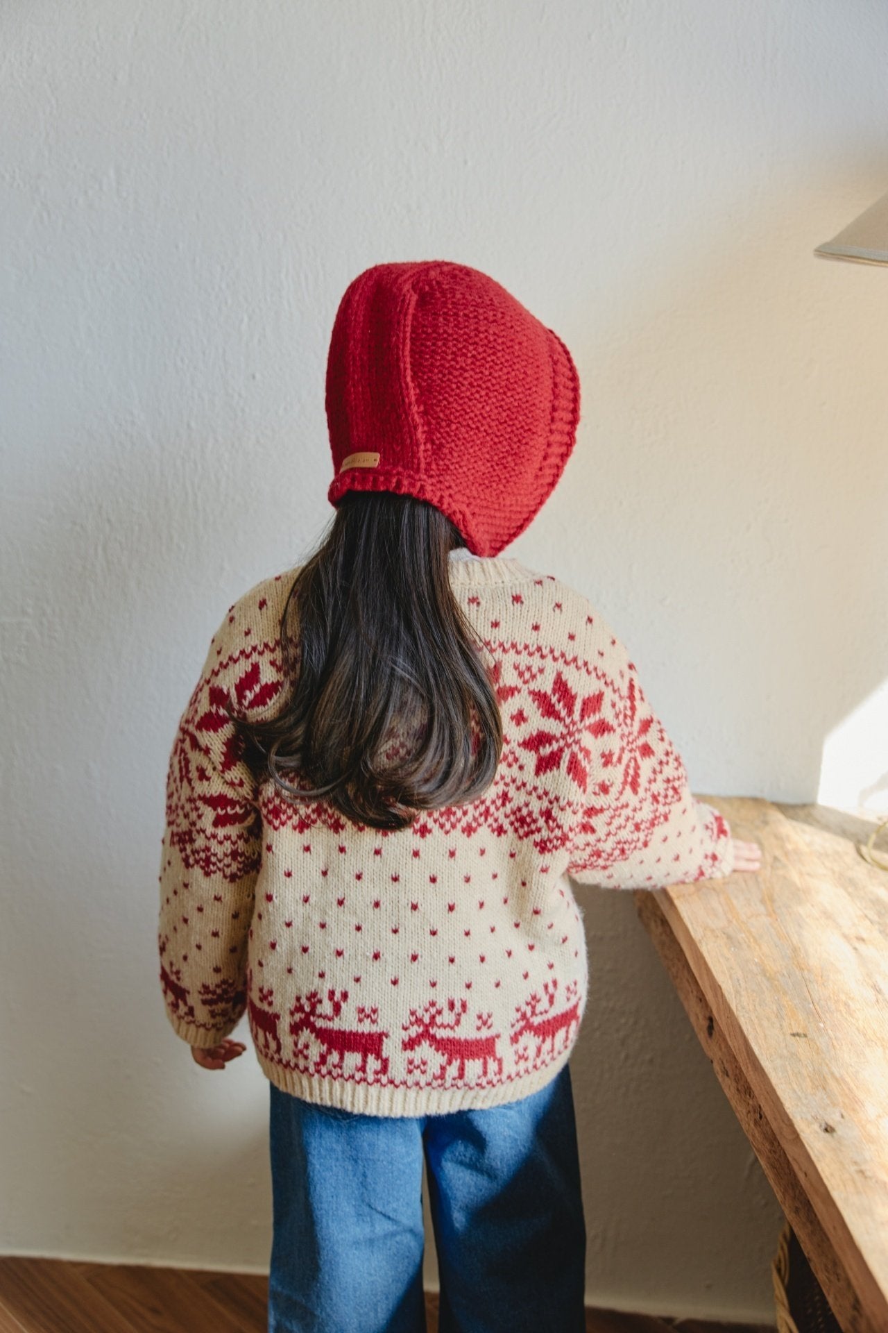 ［mon Atelier］Nordic cardigan