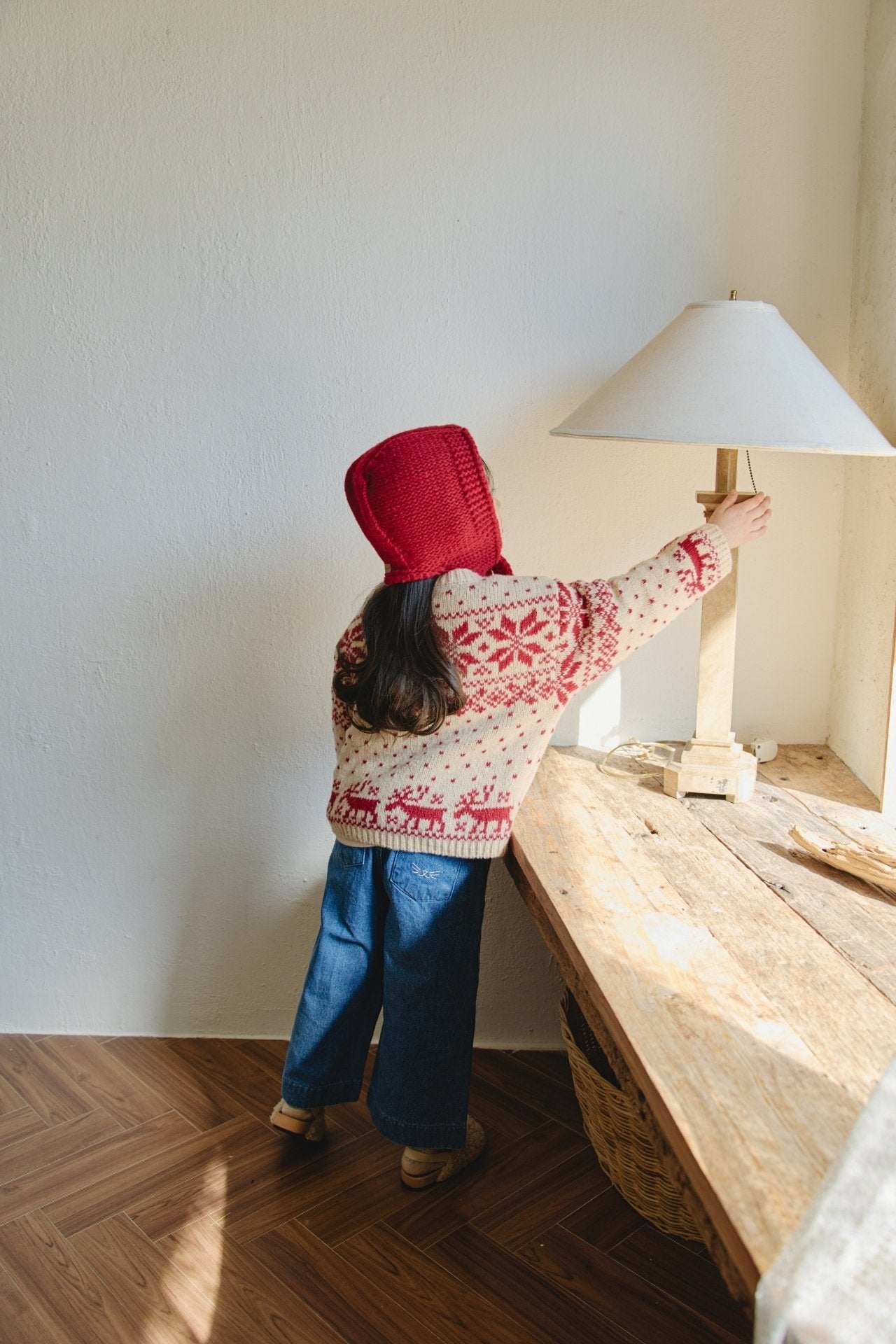 ［mon Atelier］Nordic cardigan