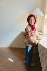 ［mon Atelier］Nordic cardigan