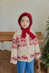 ［mon Atelier］Nordic cardigan