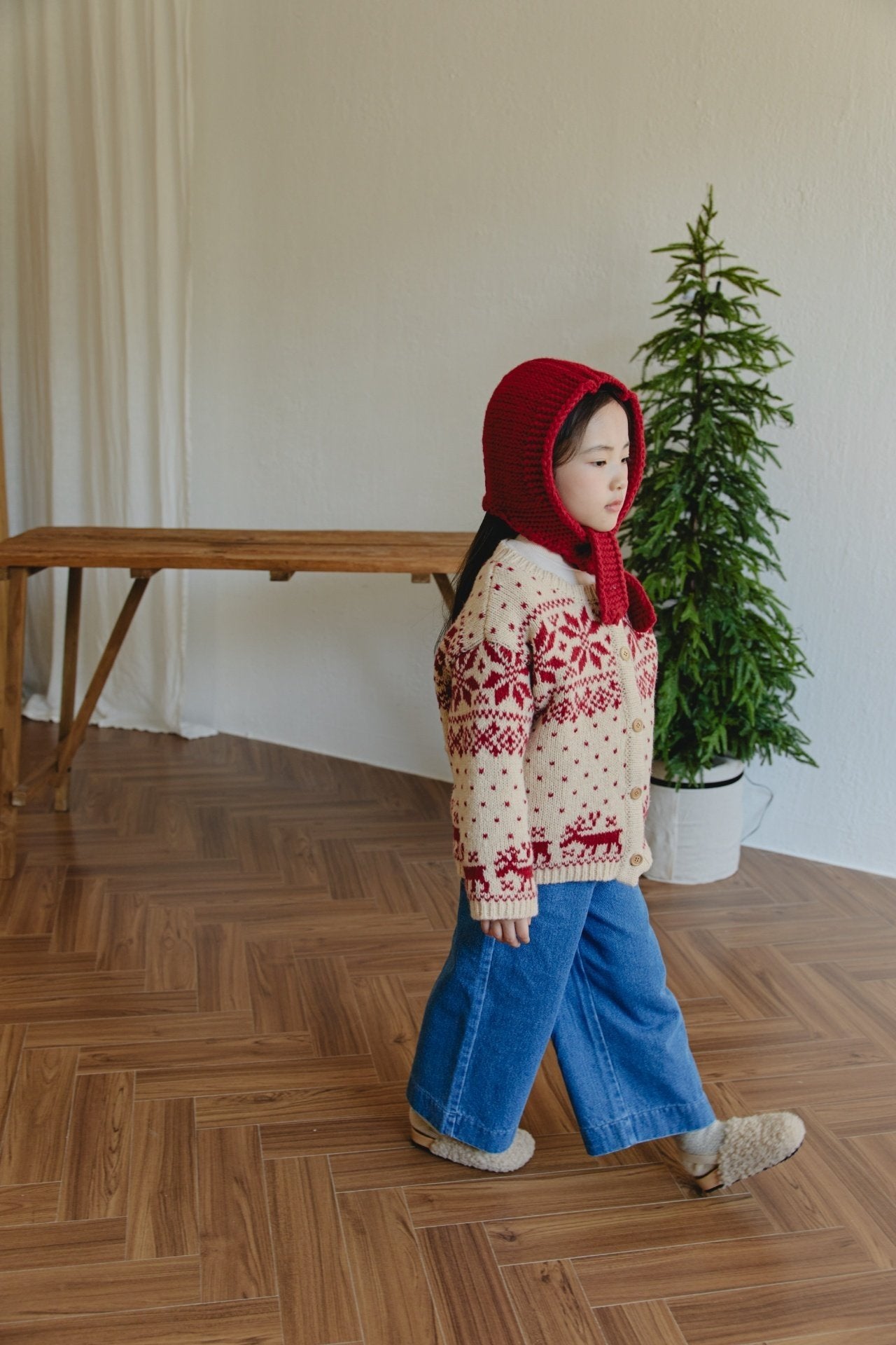 ［mon Atelier］Nordic cardigan