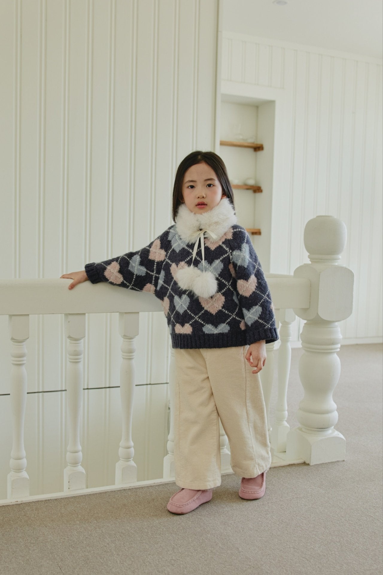 ［mon Atelier］Heart pullover