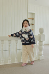 ［mon Atelier］Heart pullover