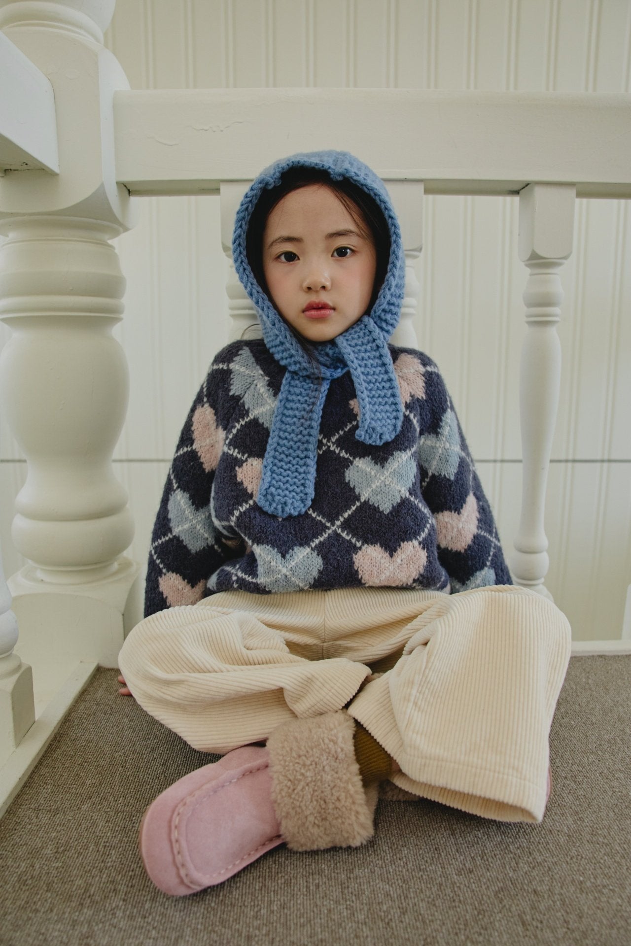 ［mon Atelier］Heart pullover