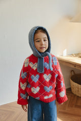 ［mon Atelier］Heart pullover