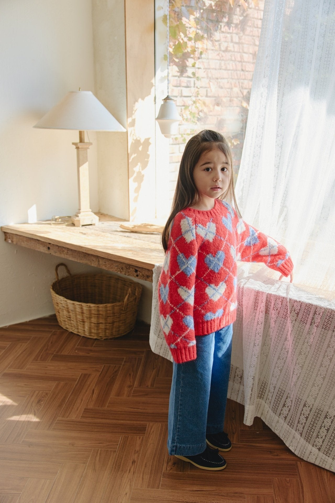 ［mon Atelier］Heart pullover