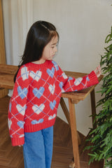 ［mon Atelier］Heart pullover