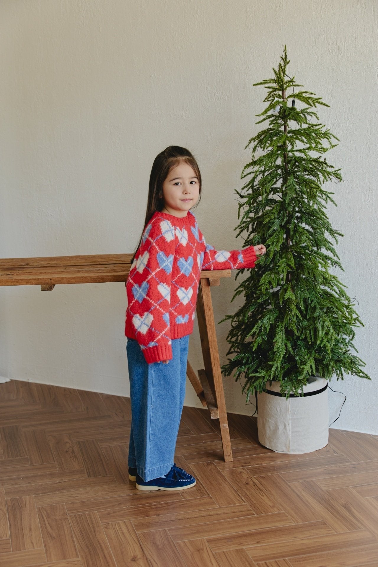 ［mon Atelier］Heart pullover