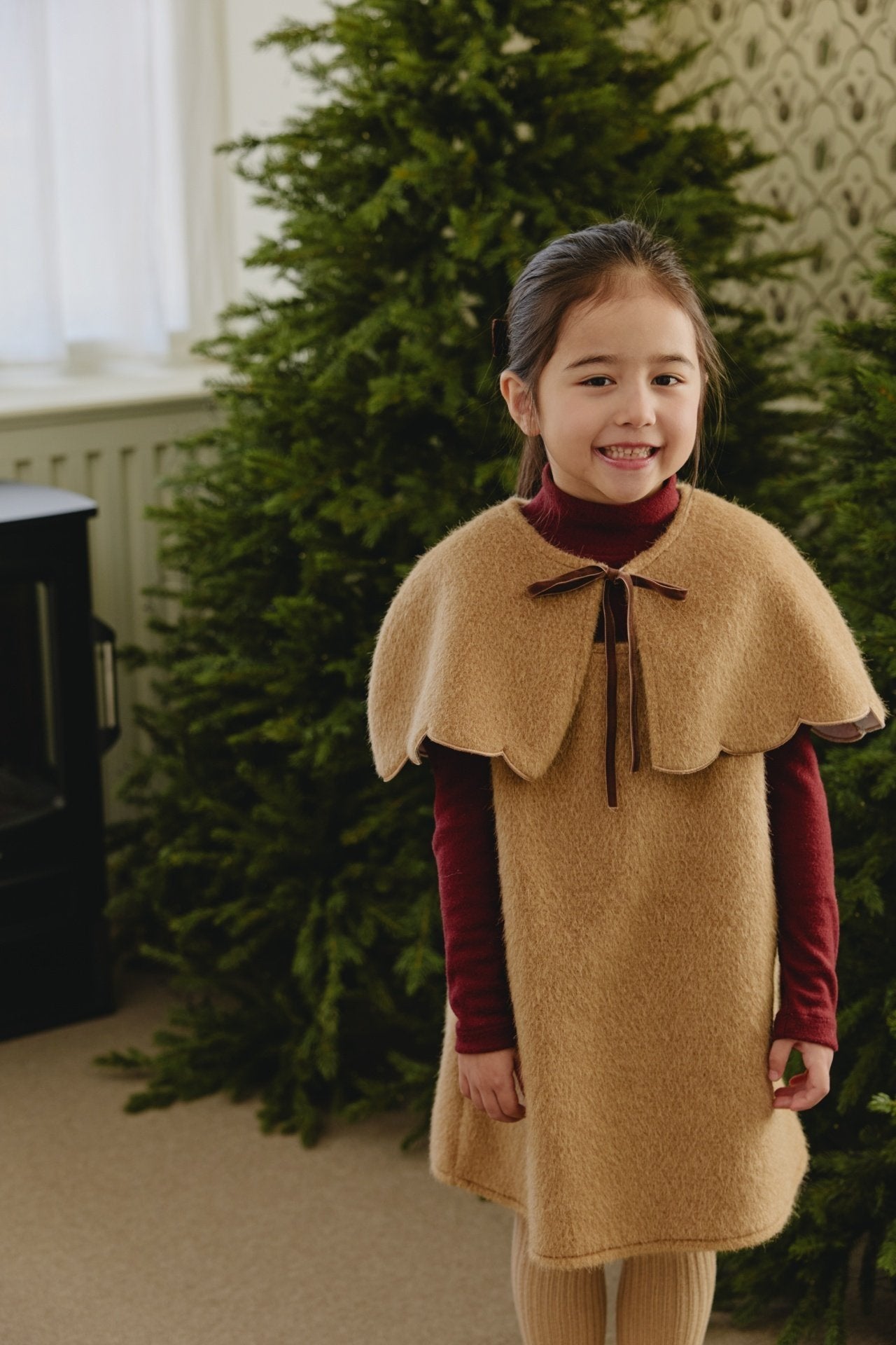 ［mon Atelier］Scallop set one-piece