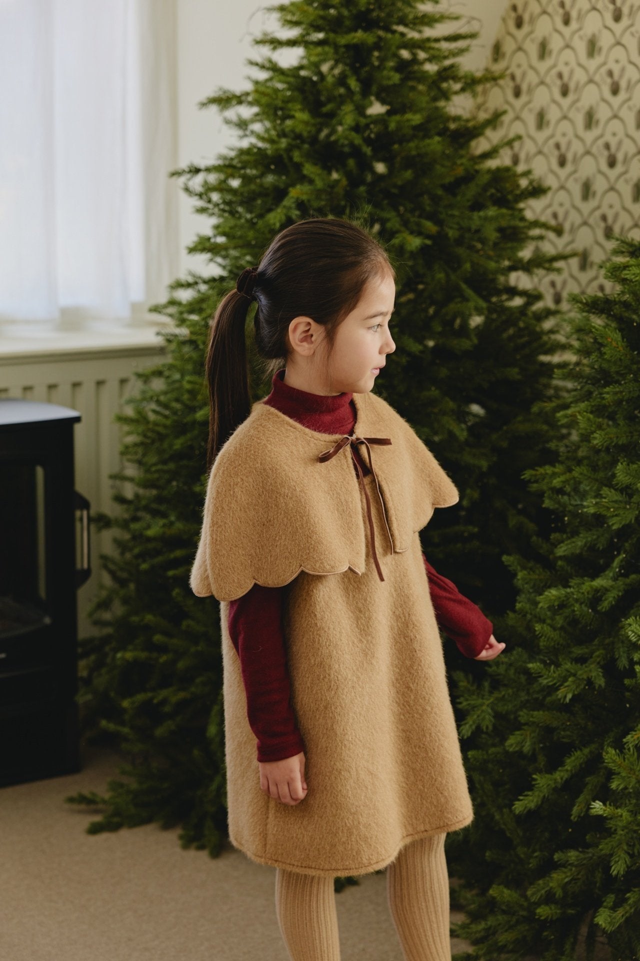 ［mon Atelier］Brush turtleneck tops