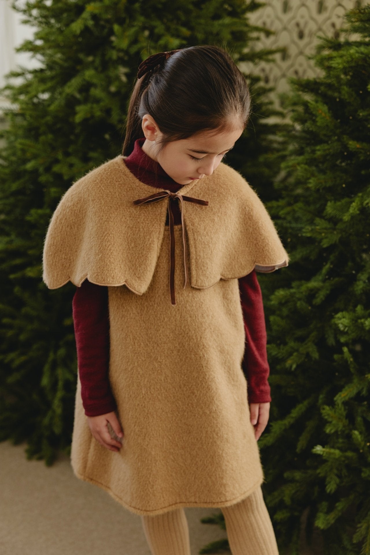 ［mon Atelier］Brush turtleneck tops