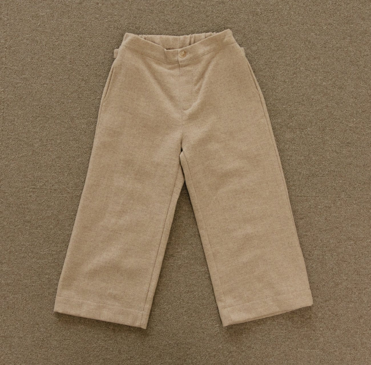 ［mon Atelier］Herringbone pants