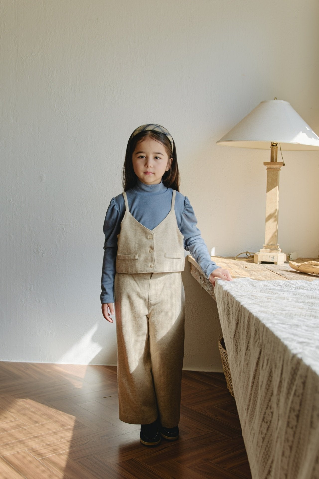 ［mon Atelier］Herringbone pants