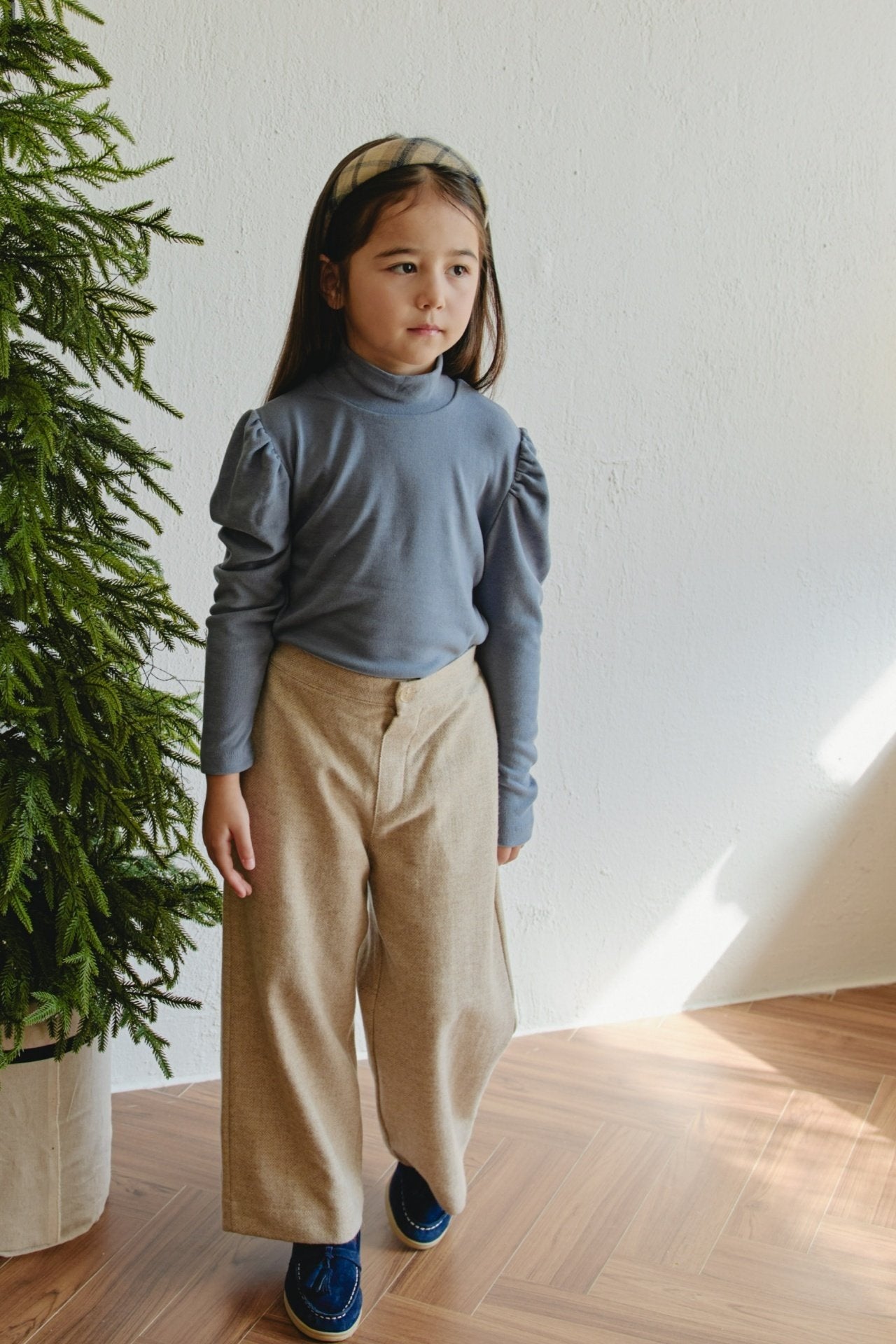 ［mon Atelier］Herringbone pants