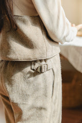 ［mon Atelier］Herringbone pants