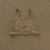 ［mon Atelier］Herringbone bustier