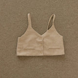 ［mon Atelier］Herringbone bustier