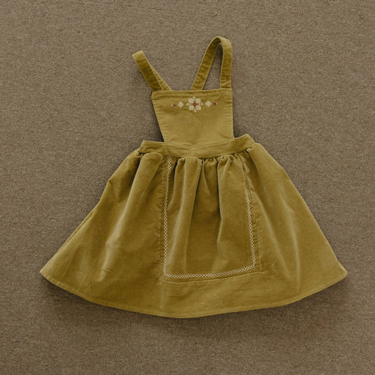 ［mon Atelier］Vintage embroidery one-piece