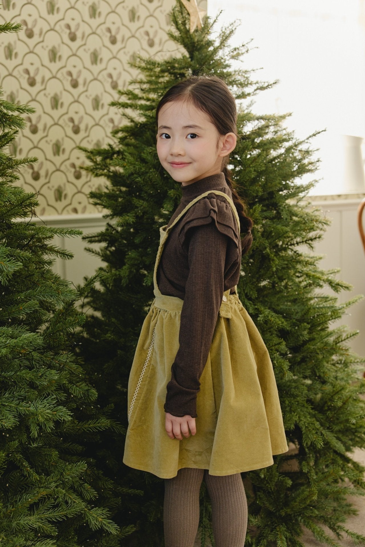 ［mon Atelier］Vintage embroidery one-piece