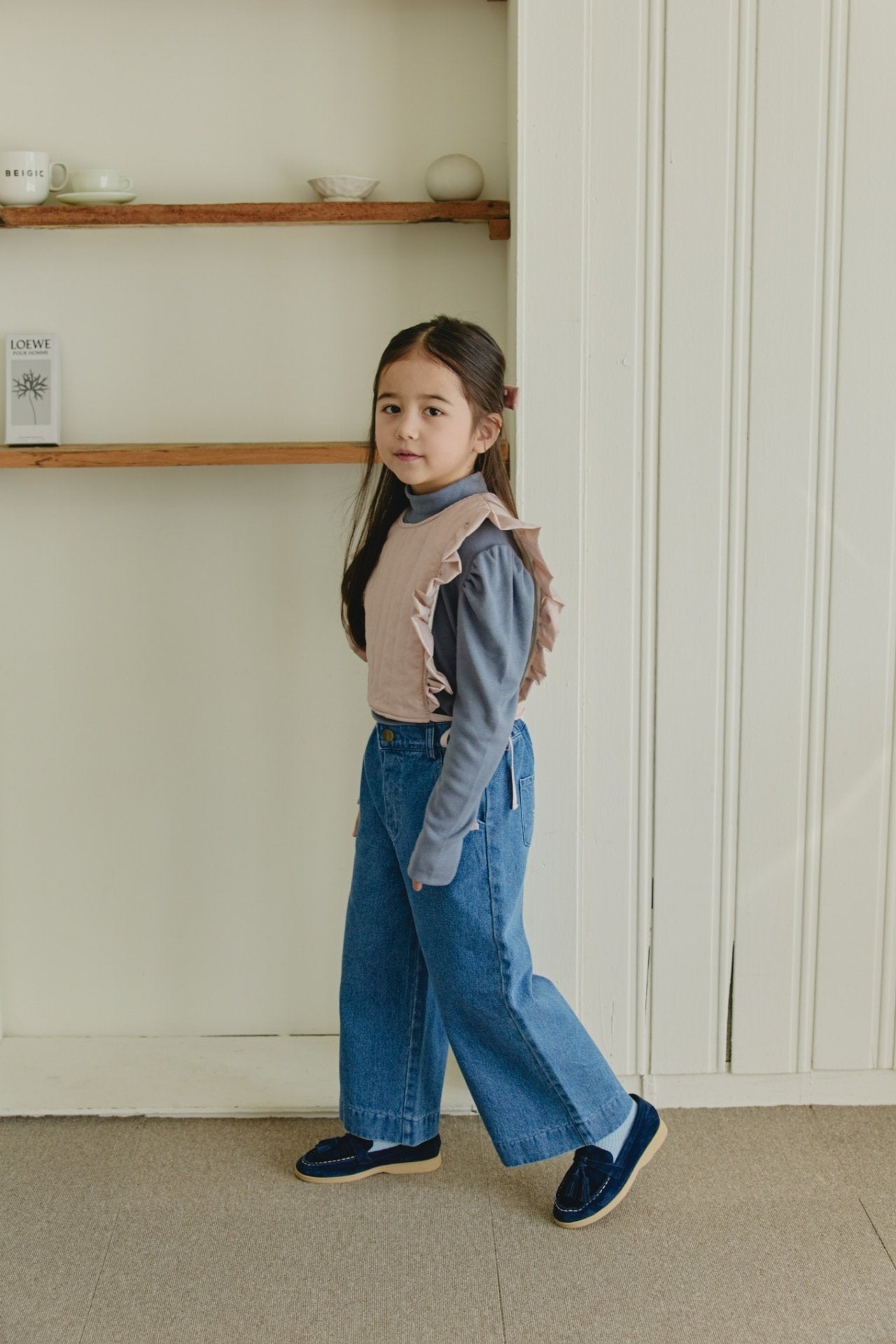 ［mon Atelier］Brush turtleneck tops