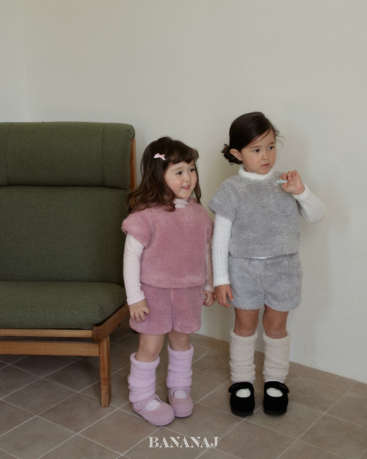 ［BANANAJ］Leg cover warm socks