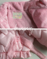 ［BANANAJ］Ribbon wave padding jacket