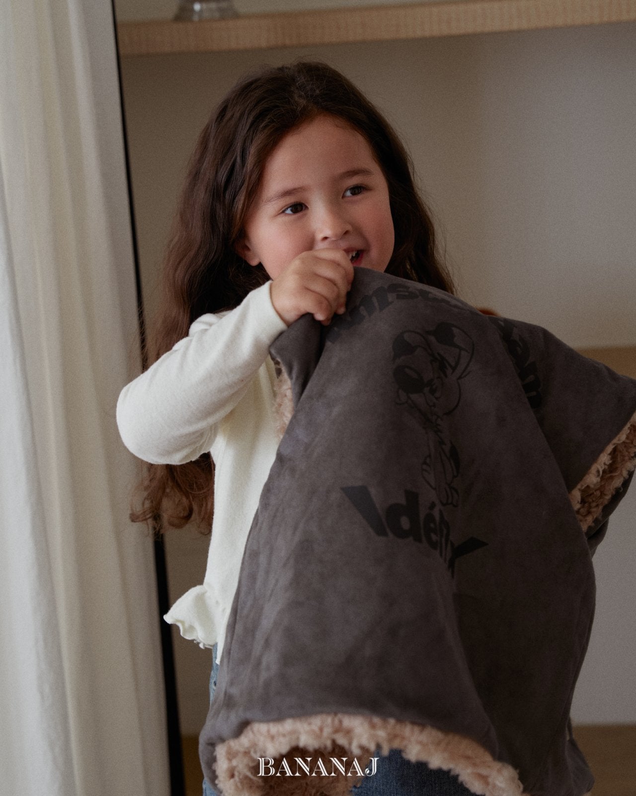 ［BANANAJ］Pic reversible vest