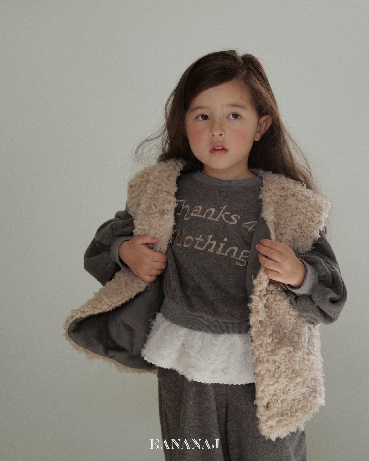 ［BANANAJ］Pic reversible vest