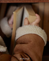 ［BANANAJ］Bear mink mouton jacket