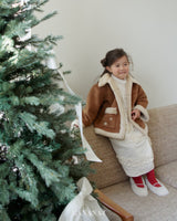 ［BANANAJ］Bear mink mouton jacket