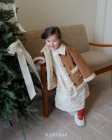 ［BANANAJ］Bear mink mouton jacket