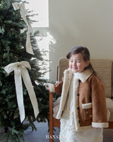 ［BANANAJ］Bear mink mouton jacket