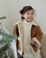 ［BANANAJ］Bear mink mouton jacket