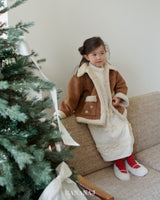 ［BANANAJ］Bear mink mouton jacket