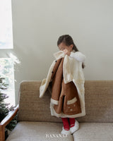 ［BANANAJ］Bear mink mouton jacket