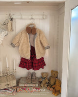 ［BANANAJ］Poodle reversible jacket