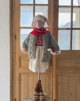 ［BANANAJ］Poodle reversible jacket