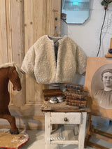 ［BANANAJ］Poodle reversible jacket