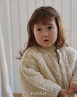 ［BANANAJ］Poodle reversible jacket