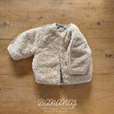 ［BANANAJ］Poodle reversible jacket