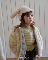 ［BANANAJ］Poodle reversible jacket