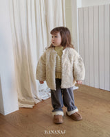 ［BANANAJ］Poodle reversible jacket