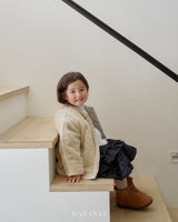 ［BANANAJ］Poodle reversible jacket