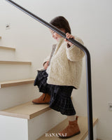 ［BANANAJ］Poodle reversible jacket
