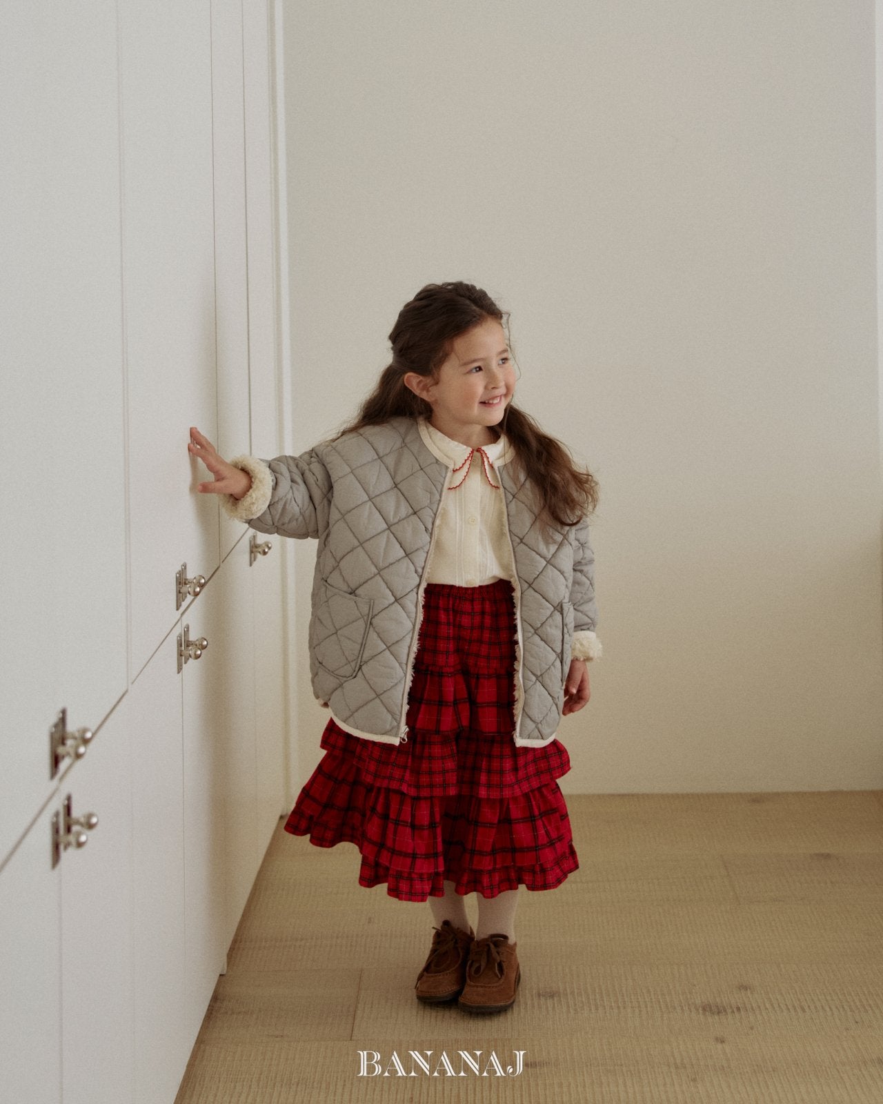 ［BANANAJ］Poodle reversible jacket